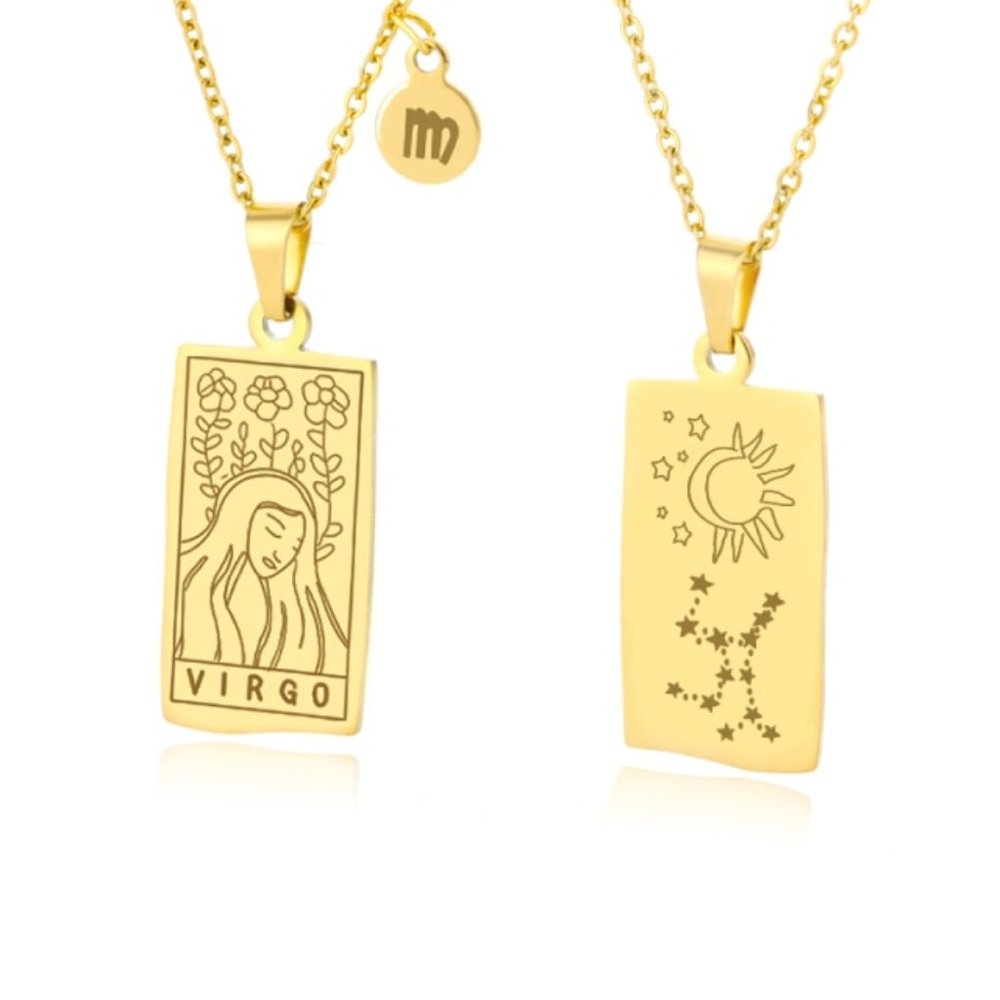 Virgo Zodiac Necklace